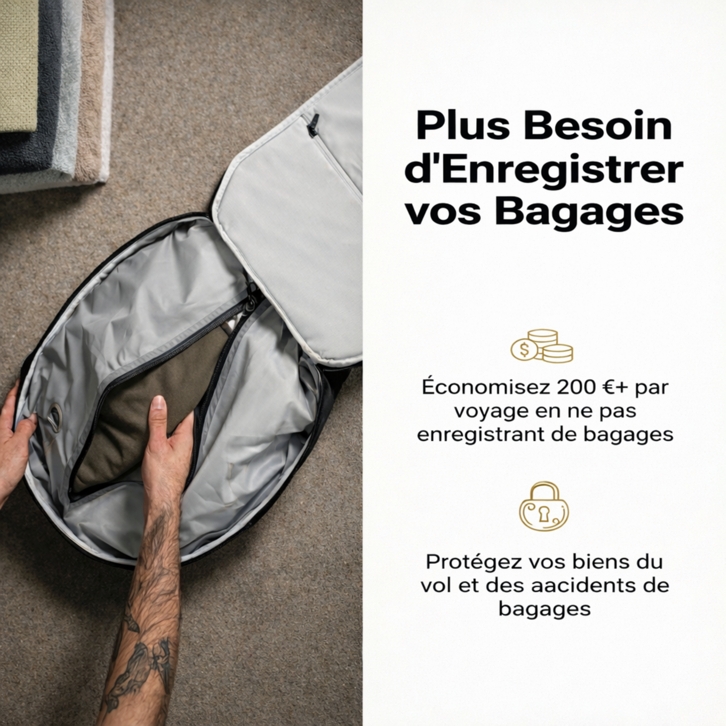 Vacea Vacuum Luggage